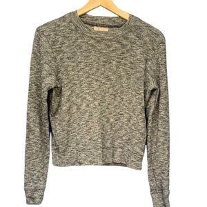 Madewell Long Sleeve Top Gray XS Excellent Condition